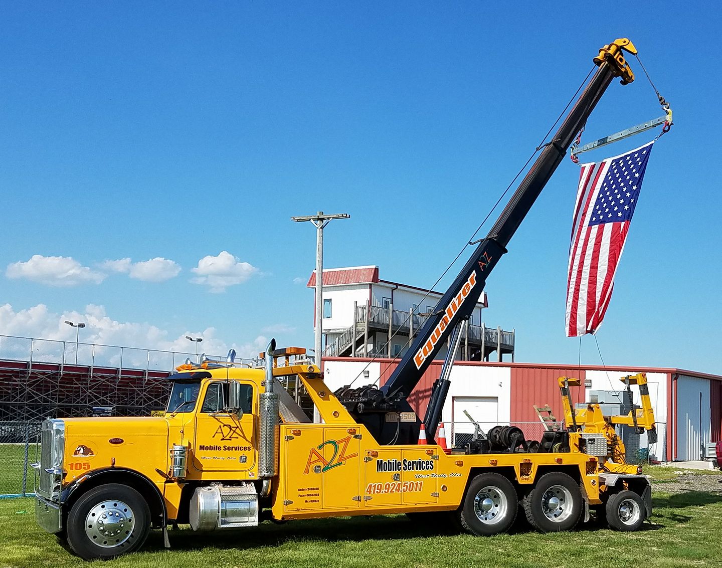 heavy duty towing service